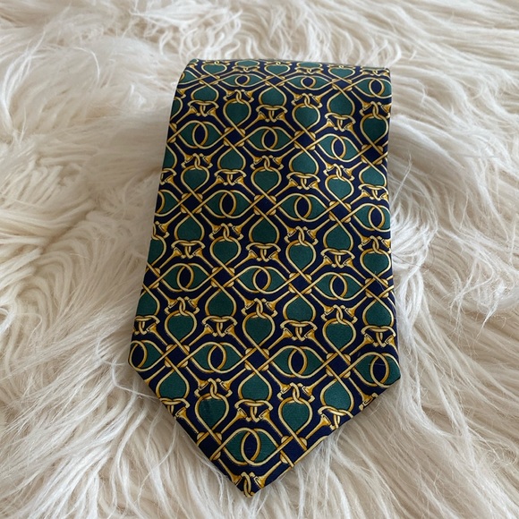 PAOLO by Paolo GUCCI 💯 % silk tie - Picture 3 of 9